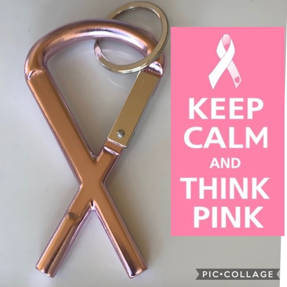 Breast cancer awareness pink ribbon